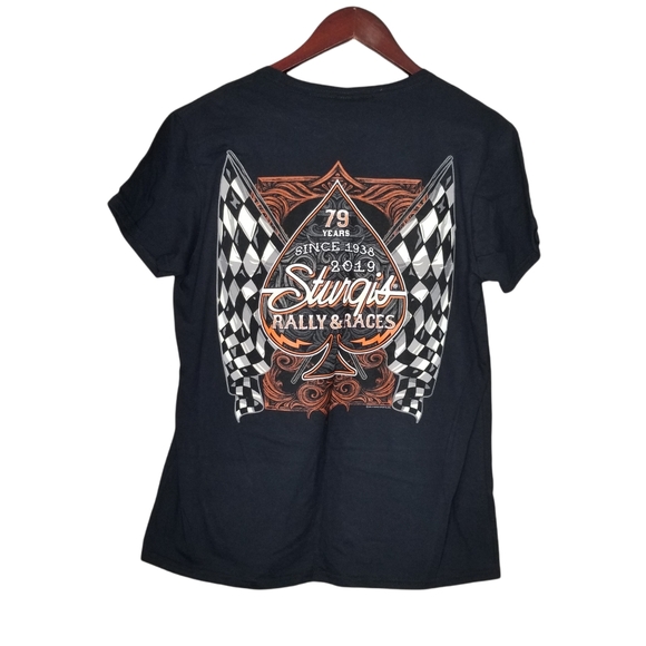Tops - Sturgis Motorcycle 79 years Black T-shirt
